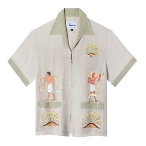 Tombolo 'Ancient Cabana’ Limited Edition Linen Shirt